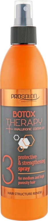 Антивозрастной спрей для волос - Prosalon Botox Therapy Protective & Strengthening 3 Spray, 275 мл - фото N1