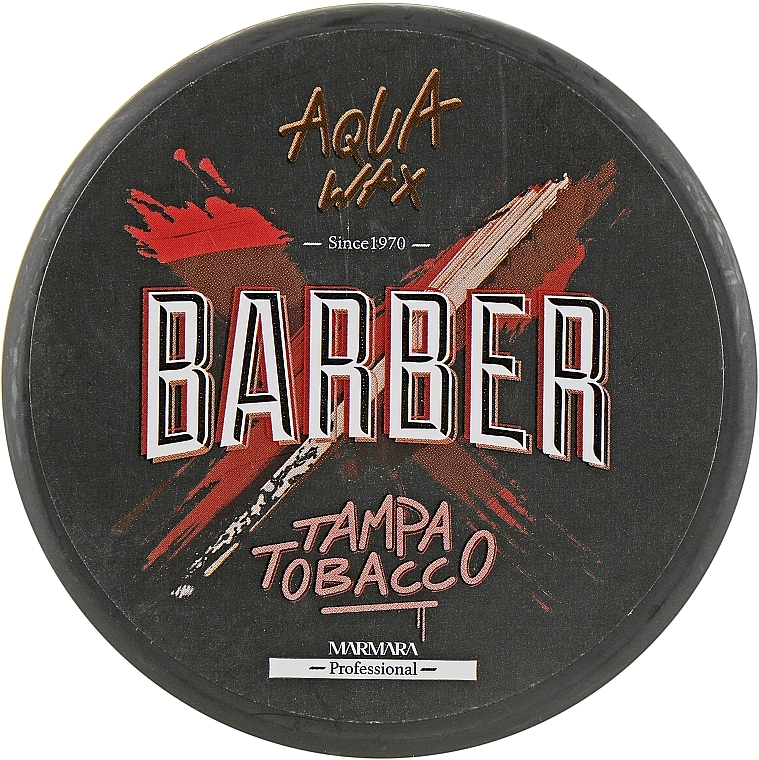 Marmara Помада для укладання волосся Barber Aqua Wax Tampa Tabaco - фото N1