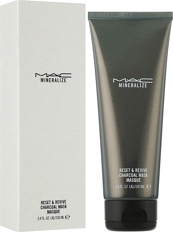 M.A.C Маска для обличчя, збагачена мінералами M.A.C Mineralize Reset & Revive Charcoal Mask - фото N2