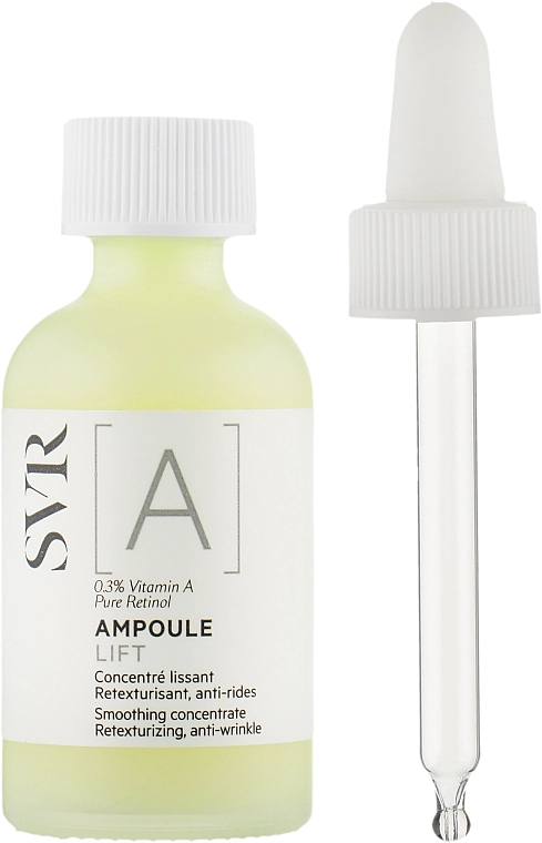 SVR Концентрат с витамином А [A] Ampoule Lift Smoothing Concentrate - фото N1