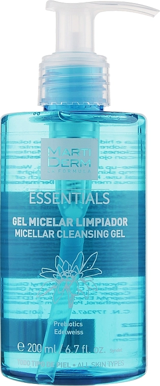 MartiDerm Очищувальний міцелярний гель Essentials Micellar Cleansing Gel - фото N1