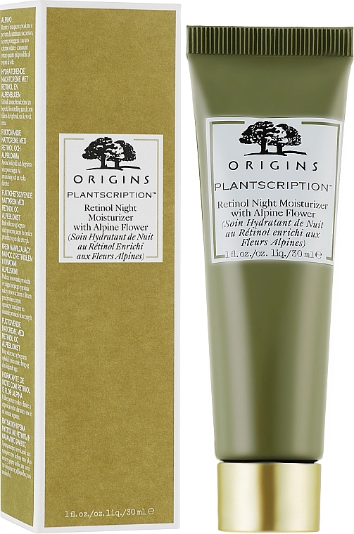 Origins Зволожувальний нічний крем для обличчя Plantscription Retinol Night Moisturizer With Alpine Flower - фото N2