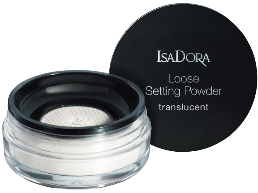 IsaDora Loose Setting Powder Translucent Прозрачная рассыпчатая пудра для лица - фото N1