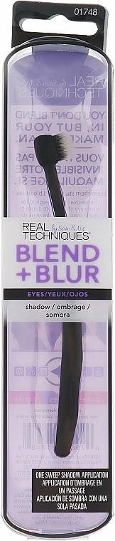Real Techniques Пензлик для макіяжу очей Blend + Blur Eyehadow Blending Brush - фото N2