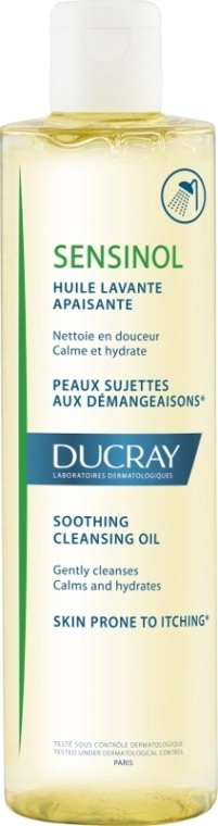 Ducray Успокаивающее масло для душа Sensinol Soothing Cleansing Oil - фото N1