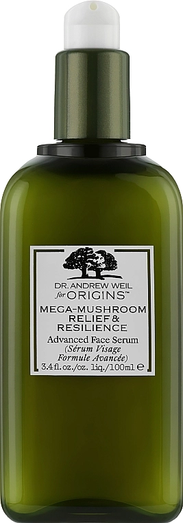 Origins Успокаивающая сыворотка для лица Dr. Andrew Weil Mega-Mushroom Relief & Resilience Advanced Face Serum - фото N5