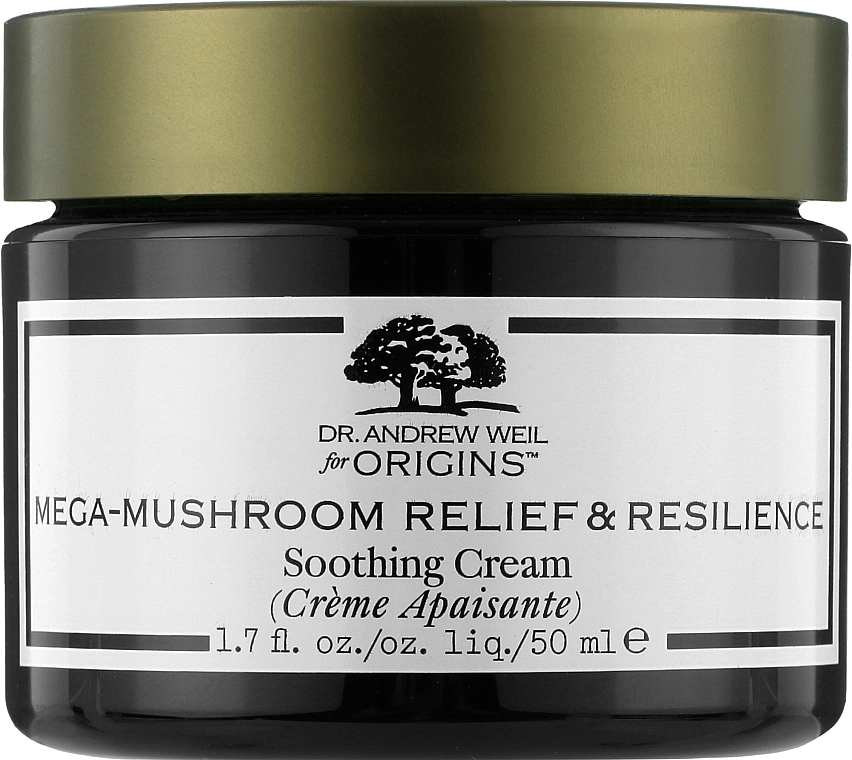 Origins Зволожувальний заспокійливий крем для обличчя Dr. Weil Mega-Mushroom Relief & Resilience Soothing Cream - фото N1