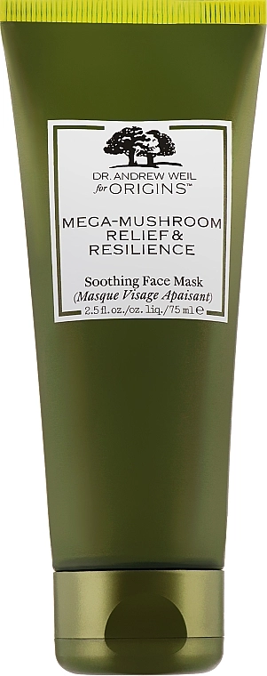 Origins Маска для обличчя Dr. Weil Mega-Mushroom Relief & Resilience Soothing Face Mask - фото N1