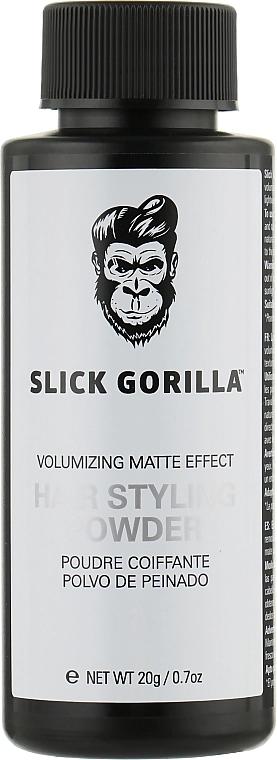 Slick Gorilla Пудра для укладки волос Hair Styling Powder - фото N1