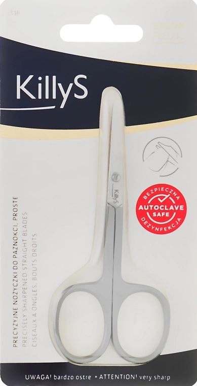 KillyS Ножиці для нігтів, прямі - фото N1
