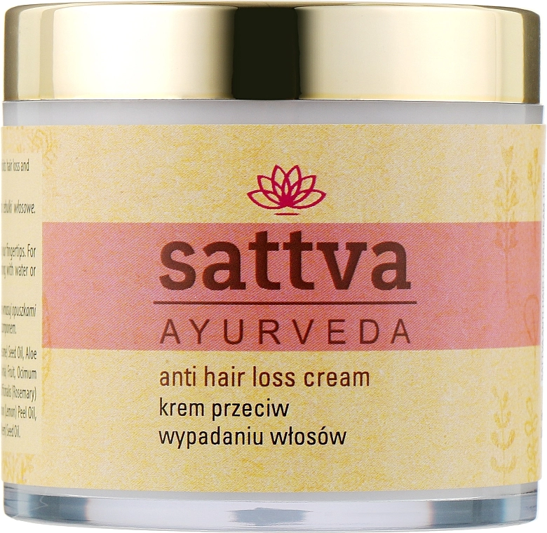 Sattva Крем против выпадения волос Ayurveda Anti Hair Loss Cream - фото N1