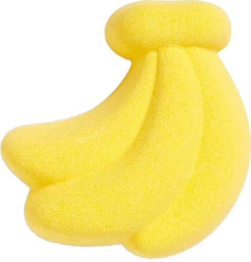 I Heart Revolution Бомбочка для ванни Banana Bath Fizzer - фото N1