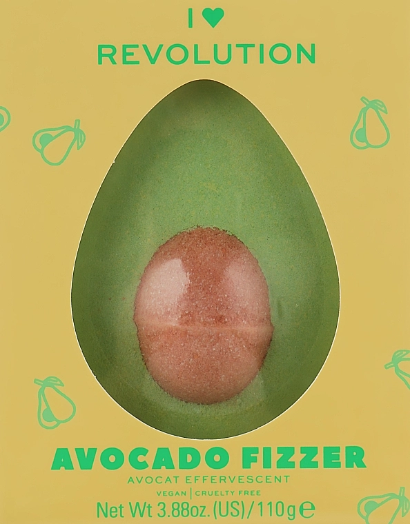 I Heart Revolution Бомбочка для ванни Avocado Bath Fizzer - фото N2