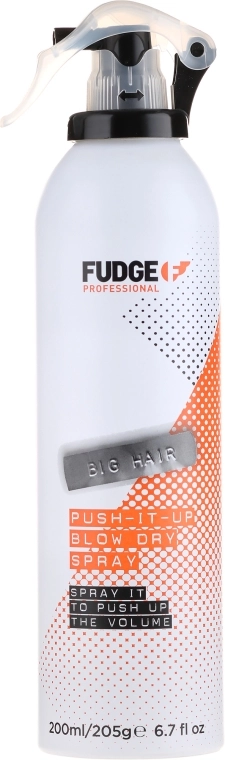 Fudge Легкий спрей для волосся для більшого об'єму Big Hair Push It Up Blow Dry Spray - фото N1