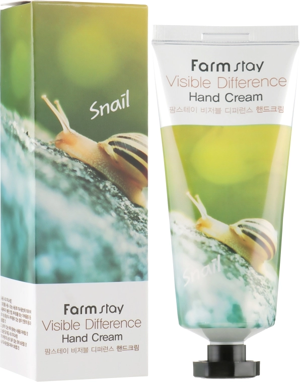 FarmStay Крем для рук Visible Difference Hand Cream Snail - фото N1