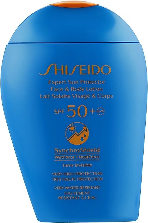 Shiseido Сонцезахисний лосьйон для обличчя і тіла Expert Sun Protection Face and Body Lotion SPF50 - фото N1