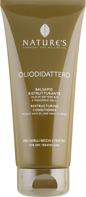 Nature's Відновлювальний кондиціонер для волосся Oliodidattero Restructuring Conditioner - фото N2