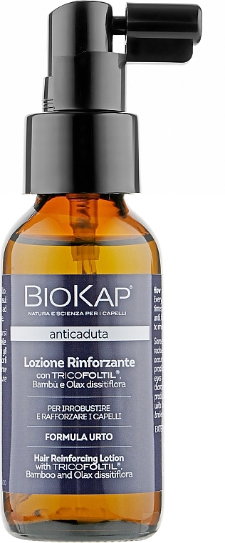 BiosLine Лосьон для укрепления и защиты волос от выпадения BioKap Anticaduta Hair Reinforcing Lotion - фото N1