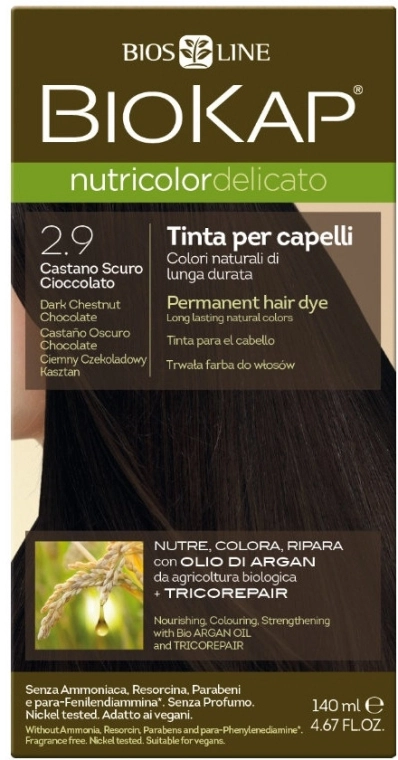 BiosLine Краска для волос Biokap Nutricolor Delicato - фото N1