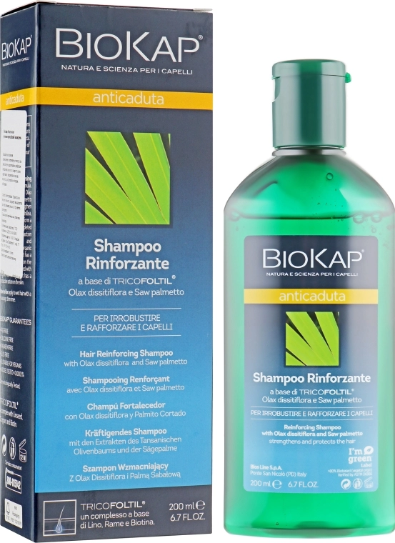 BiosLine Шампунь від випадання волосся BioKap Hair Loss Shampoo - фото N1