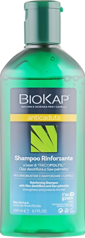 BiosLine Шампунь от выпадения волос BioKap Hair Loss Shampoo - фото N2