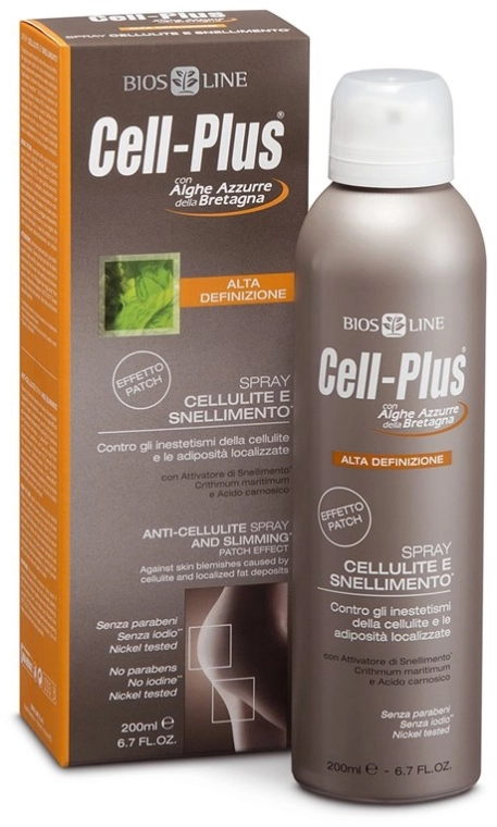 BiosLine Спрей от целлюлита и для похудения с эффектом пластыря Cell-Plus Anti-Cellulite Spray - фото N1