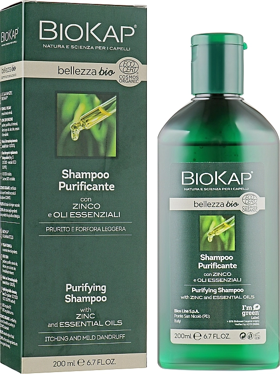 BiosLine Очищувальний шампунь BioKap Purifying Shampoo - фото N1