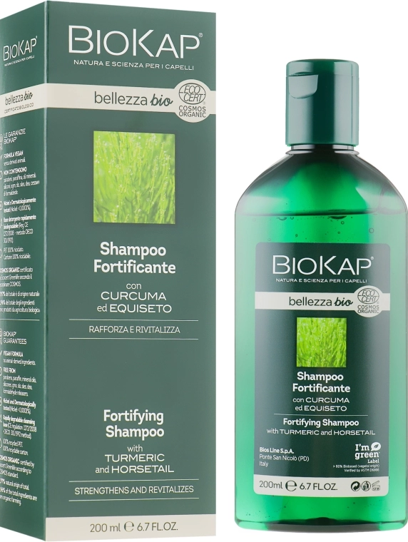 BiosLine Зміцнювальний шампунь BioKap Fortifying Shampoo - фото N1