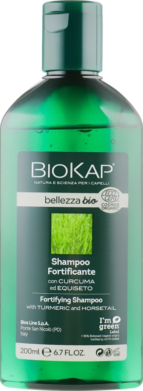 BiosLine Укрепляющий шампунь BioKap Fortifying Shampoo - фото N2