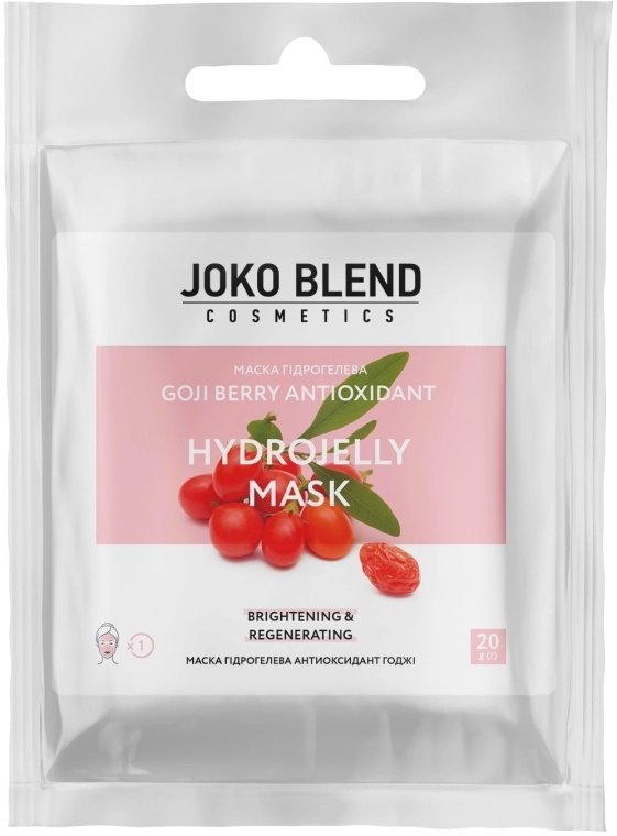 Joko Blend Маска гідрогелева для обличчя Goji Berry Antioxidan Hydrojelly Mask - фото N1