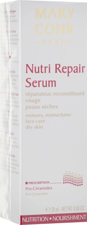 Mary Cohr Сироватка для обличчя, шиї і зони декольте Nutri Repair Serum - фото N1