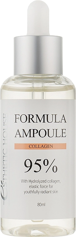 Сироватка для обличчя з колагеном - Esthetic House Formula Ampoule Collagen 95%, 80 мл - фото N2