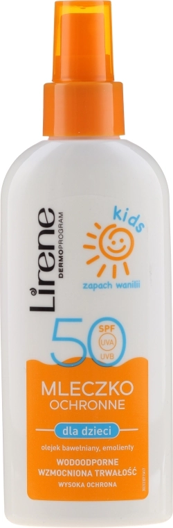 Lirene Защитное молочко-спрей для загара SPF 50 Kids Sun Protection Milk Spray SPF 50 - фото N1