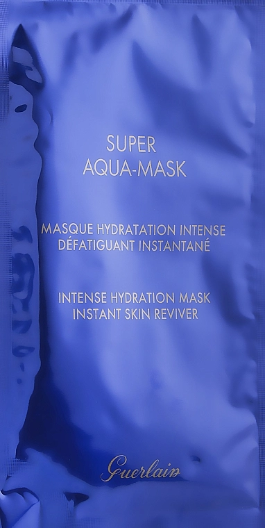 Guerlain Интенсивная увлажняющая маска Super Aqua Instant Skin Reviver - фото N3