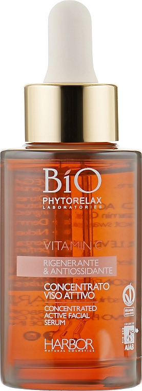 Phytorelax Laboratories Сыворотка с витамином С Bio Concentrated Active Facial Serum Vitamin C - фото N2
