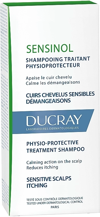 Ducray Фізіологічний захисний шампунь Sensinol Protective Shampoo - фото N3