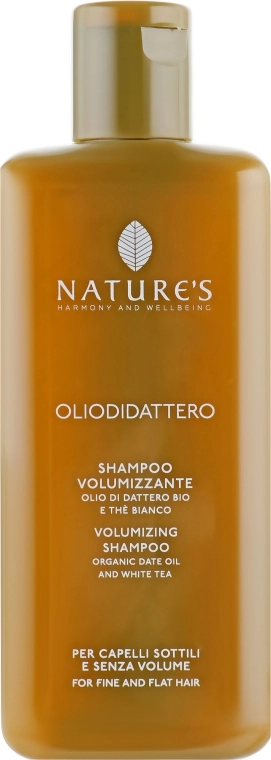 Nature's Шампунь для об'єму волосся Oliodidattero Volumizzante Shampoo - фото N2