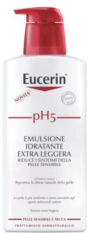 Eucerin Эмульсия для тела Ph5 Extra Light Moisturizing Emulsion - фото N1