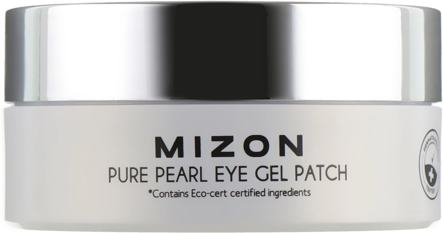 Mizon Гидрогелевые патчи с экстрактом белого жемчуга Pure Pearl Eye Gel Patch - фото N2