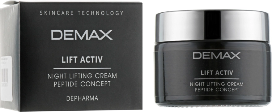 Demax Поживний ліфтинг-крем Night Lifting Cream Peptide Concept - фото N1