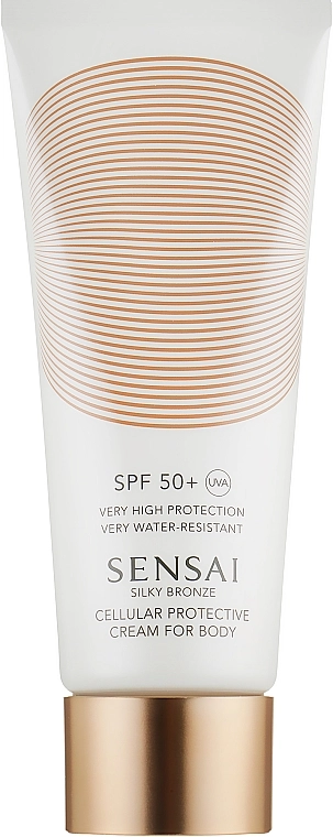 Kanebo Солнцезащитный крем для тела SPF50 Sensai Silky Bronze Cellular Protective Cream For Body - фото N1