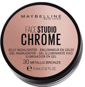 Maybelline New York Face Studio Chrome Jelly Highlighter Maybelline Face Studio Chrome Jelly Highlighter - фото N1