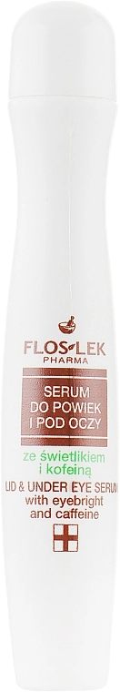 Floslek Сыворотка для век и вокруг глаз с очанкой и кофеином Eye Care Serum - фото N2