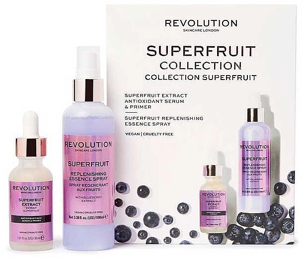 Revolution Skincare Набір Superfruit Serum&Spritz Set (spray/100ml + serum/30ml) - фото N1