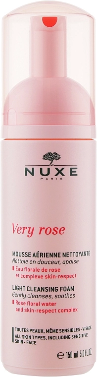 Nuxe Легка очищувальна піна для обличчя Very Rose Light Cleansing Foam - фото N1