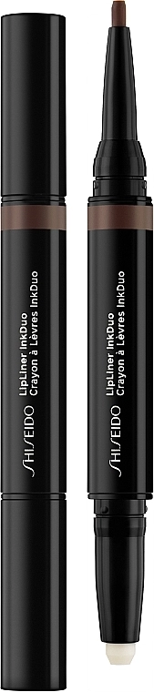 Автоматичний олівець-праймер для губ - Shiseido Lip Liner InkDuo, 02 - Beige - фото N1