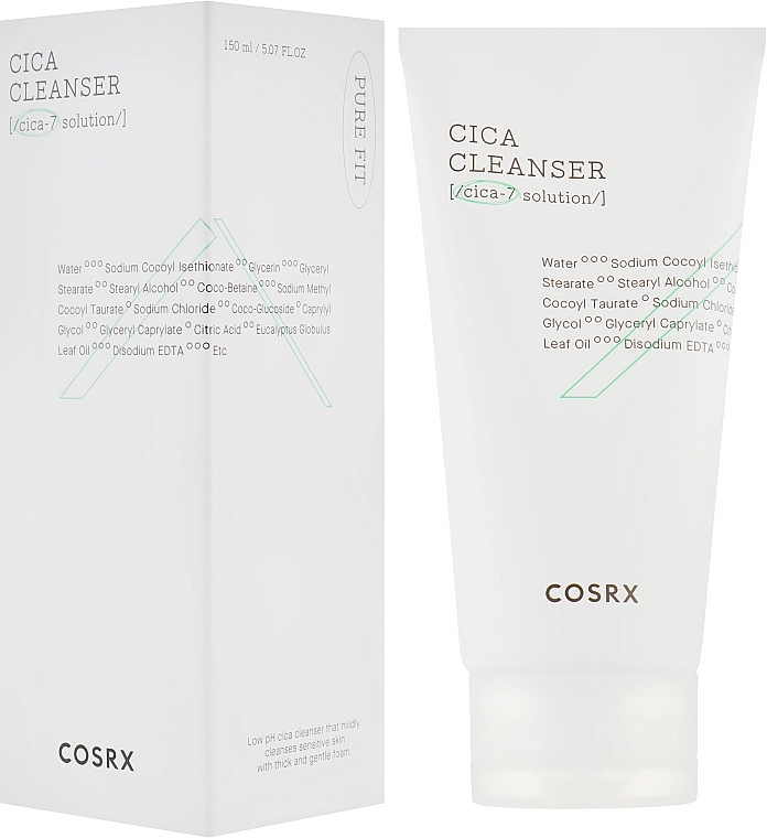 CosRX Ніжна пінка для вмивання Pure Fit Cica Cleanser - фото N3