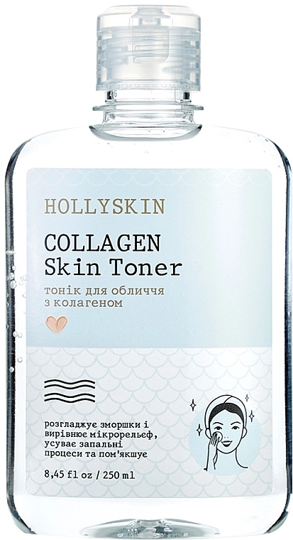 Hollyskin Тонік для обличчя, з колагеном Collagen Skin Toner - фото N1