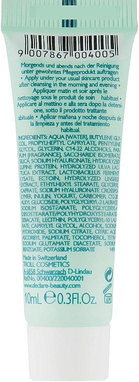 Declare Концентрат з пробіотиками, підтягувальний проти зморщок Probiotic Skin Solution Firming Anti-Wrinkle Concentrate (міні) - фото N2