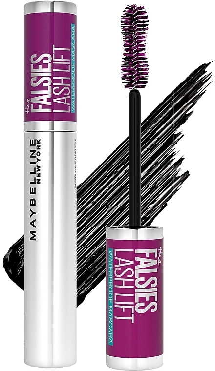 Maybelline New York Tha Falsies Lash Lift Waterproof Водостійка туш для вій - фото N2